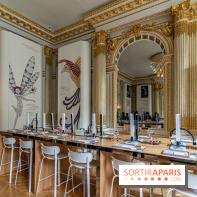 Exposition 'Bijoux de Scène de la Comédie Française' à l'hôtel historique de Mercy-Argenteau qui se dévoile