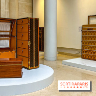 L'exposition de malles Louis Vuitton chez Christie's Paris