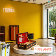 L'exposition de malles Louis Vuitton chez Christie's Paris