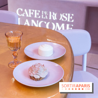 Le Café de la Rose Lancôme par Nina Métayer sur les Champs-Elysées à Paris