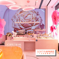 Le Café de la Rose Lancôme par Nina Métayer sur les Champs-Elysées à Paris -  A7C7221