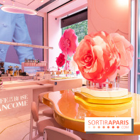 Le Café de la Rose Lancôme par Nina Métayer sur les Champs-Elysées à Paris -  A7C7218