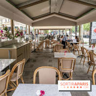Le Café de la Rose Lancôme par Nina Métayer sur les Champs-Elysées à Paris -  A7C7210