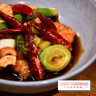 Madame Fan, le restaurant gastronomique chinois à Paris  -  crevettes Kung Pao