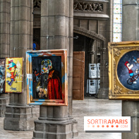 À la croisée des arts, le festival street art gratuit dans la Chapelle Jeanne d'Arc Paris 14e  et fête de la musique 2024 -  A7C7328