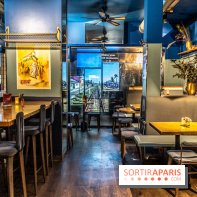 Brunch indien à Paris par Baranaan et Pingwoo -  salle restaurant Paris 10e