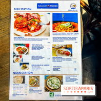 Brunch indien à Paris par Baranaan et Pingwoo - carte - menu