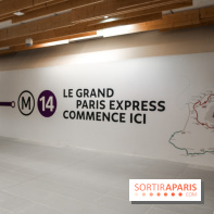 Inauguration du prolongement de la ligne 14, nos photos