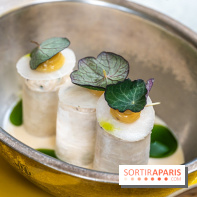 Belle Maison, Bistrot iodé, restaurant de poissons et fruits de mer Paris 9 -  cannelloni  de crabe