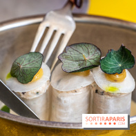 Belle Maison, Bistrot iodé, restaurant de poissons et fruits de mer Paris 9 -  cannelloni de crabe