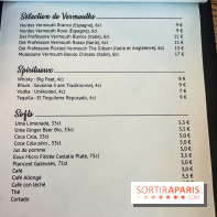 Tina restaurant - bar à Tapas Paris 6  - carte - menu