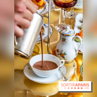 Le Tea Time de la Reine d'Ore à Versailles -  chocolat chaud Ducasse