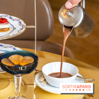 Le Tea Time de la Reine d'Ore à Versailles -  chocolat chaud Ducasse