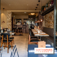 Fana Bistrot, le restaurant bistronomique du 18e avec terrasse et vue Sacré Cœur -  salle