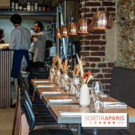 Fana Bistrot, le restaurant bistronomique du 18e avec terrasse et vue Sacré Cœur -  table