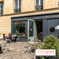 Le brunch à volonté de Chez Molly à Versailles dans les Yvelines - 78 -  terrasse salon de thé