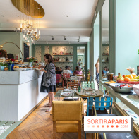 Le brunch à volonté de Chez Molly à Versailles dans les Yvelines - 78 -  salle restaurant 