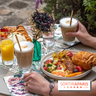 Le brunch à volonté de Chez Molly à Versailles dans les Yvelines - 78 -  table terrasse