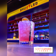 Shuffled, l'enseigne de shuffleboard à Boom Boom Villette - IMG 8550