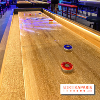 Shuffled, l'enseigne de shuffleboard à Boom Boom Villette - IMG 8587
