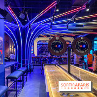 Shuffled, l'enseigne de shuffleboard à Boom Boom Villette - IMG 8592