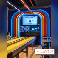 Shuffled, l'enseigne de shuffleboard à Boom Boom Villette - IMG 8598