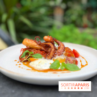 Le Potager, Roch Hotel & Spa - Poulpe grillé, légumes