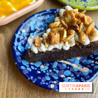 Restaurant Oté - Fondant chocolat, crème dakatine