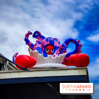 Les homards de l'artiste pop Philip Colbert envahissent la Station F pour une expo gratuite insolite - IMG20240708163308