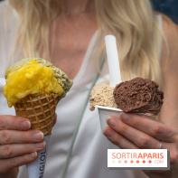 Angiolo, le glacier de Saint-Germain-des-Près - les photos -  pot et cornet