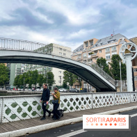 Pont levant rue de Crimée