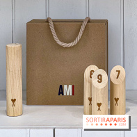 AMI Paris aux Galeries Lafayette Haussmann : pop ups, glacier et crêperie AMI par Julien Sebbag