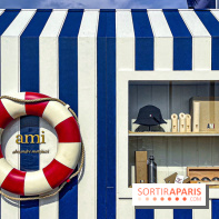 AMI Paris aux Galeries Lafayette Haussmann : pop ups, glacier et crêperie AMI par Julien Sebbag - image00086