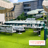 Le Marta, le bar à cocktails perché sur le rooftop de l'Hôtel Barrière Fouquet's Paris tout l'été