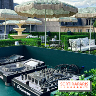 Le Marta, le bar à cocktails perché sur le rooftop de l'Hôtel Barrière Fouquet's Paris tout l'été