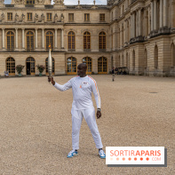 JO Paris 2024 : Les porteurs et relais de la flamme à Versailles -  Steve Toussaint