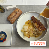 Restaurant Air France  - le plat