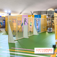 JO de Paris 2024 : animations sportives Stadium RATP à la station Auber - IMG 9270