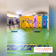 JO de Paris 2024 : animations sportives Stadium RATP à la station Auber - IMG 9274