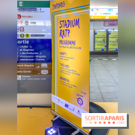 JO de Paris 2024 : animations sportives Stadium RATP à la station Auber