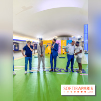 JO de Paris 2024 : animations sportives Stadium RATP à la station Auber - IMG 9285