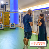 JO de Paris 2024 : animations sportives Stadium RATP à la station Auber - IMG 9299