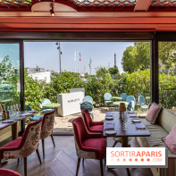 La Plage Parisienne, restaurant et terrasse en bord de Seine Quai de Javel -  A7C0938