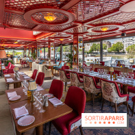 La Plage Parisienne, restaurant et terrasse en bord de Seine Quai de Javel