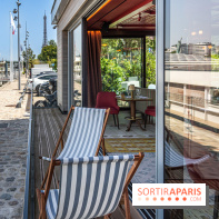La Plage Parisienne, restaurant et terrasse en bord de Seine Quai de Javel