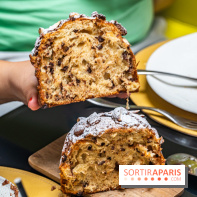 Le tea time glacé du Burgundy par Léandre Vivier -   brioche chocolat