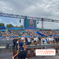 Parc des Champions - écran géant