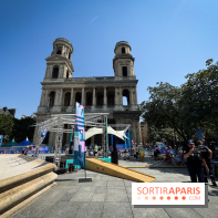 JO Paris 2024 : Fan zone Saint-Sulpice