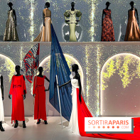 JO paris 2024 : Les tenues de scène de Lady Gaga, Aya Nakamura et Céline Dion exposées à la Galerie Dior  - image00016