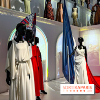JO paris 2024 : Les tenues de scène de Lady Gaga, Aya Nakamura et Céline Dion exposées à la Galerie Dior  - image00022